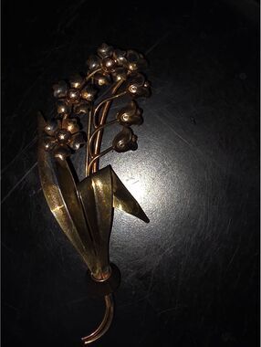 Carl Art Lily of the Valley Brooch